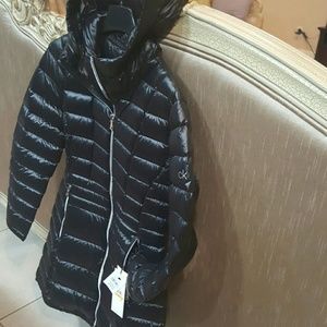 Premium down light weight packable coat by CK